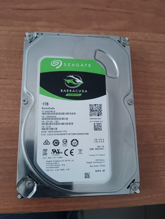 Жёсткий диск Seagate SATA 1TB