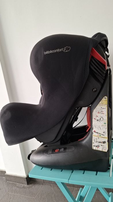Стол за кола Bebe Confort - Iseos, 9-18 kg, Isofix, Total Black