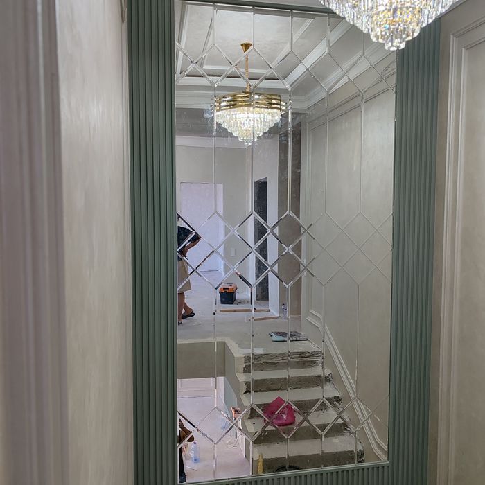 Зеркала на заказ! (Ромбики мозайки) Качественно!!!