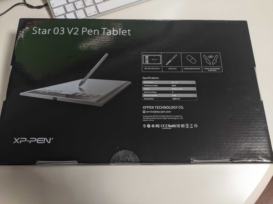 Графический планшет XP-Pen Star 03 V2