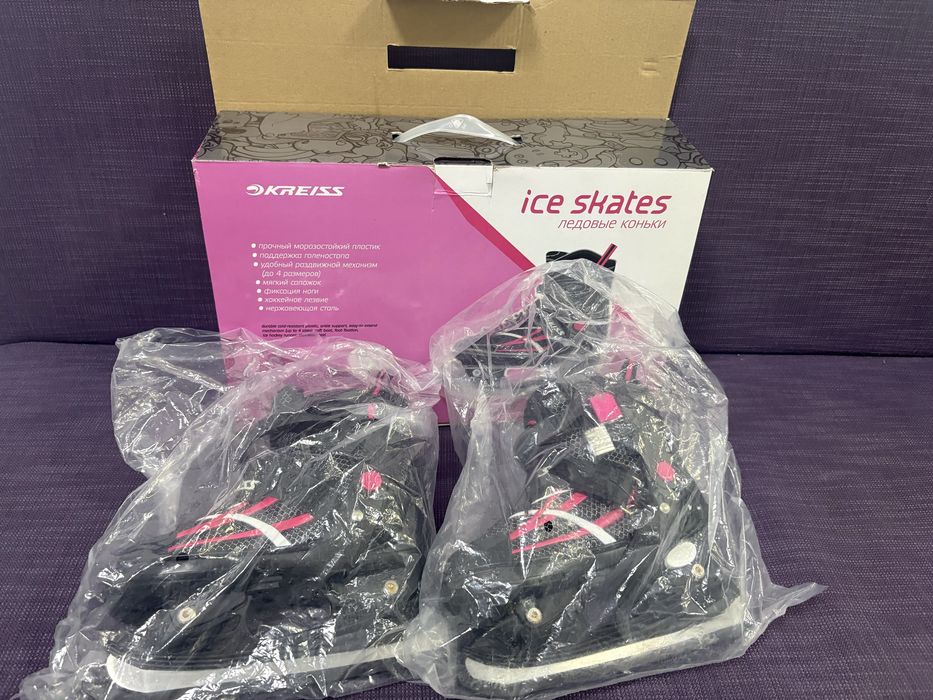 Продам коньки с 31-34 размер