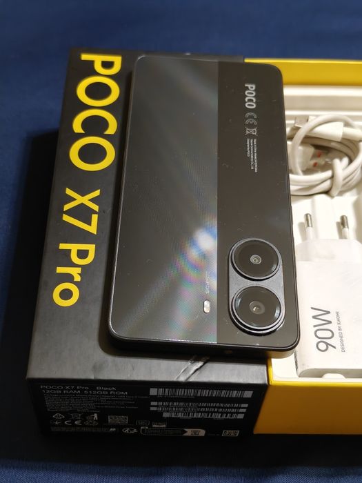 Poco X7 Pro 512 gb Ram 12 5G полный комплект