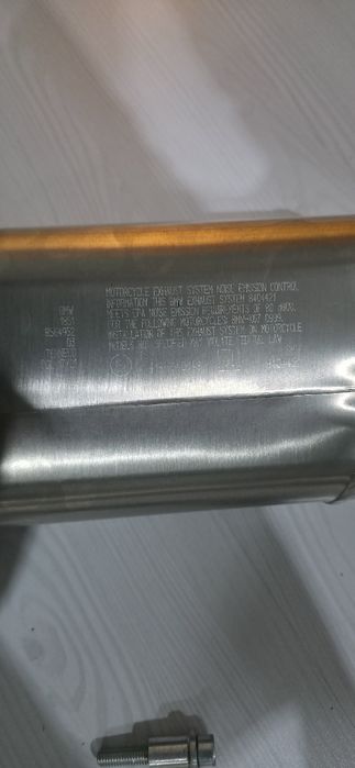 Evacuare/toba finala OEM BMW S1000RR 2021 - originala
