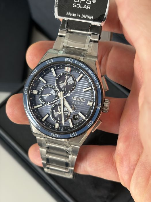Seiko Astron SSH175J1 ultimul model Chronograph 5x83 GPS Solar 2025