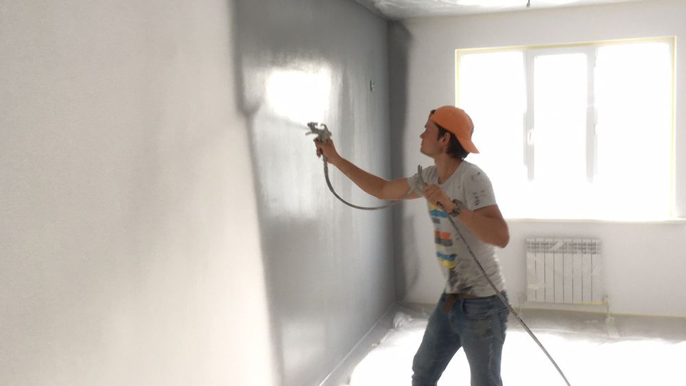 Безвоздушная покраска