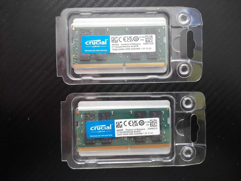 RAM DDR4 - 32GB, 16GB, 8GB - Crucial, Samsung, SK hynix - Рам памет за лаптоп