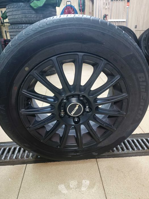 Jante r15 5x108 + cauciucuri vara 195 65 r15