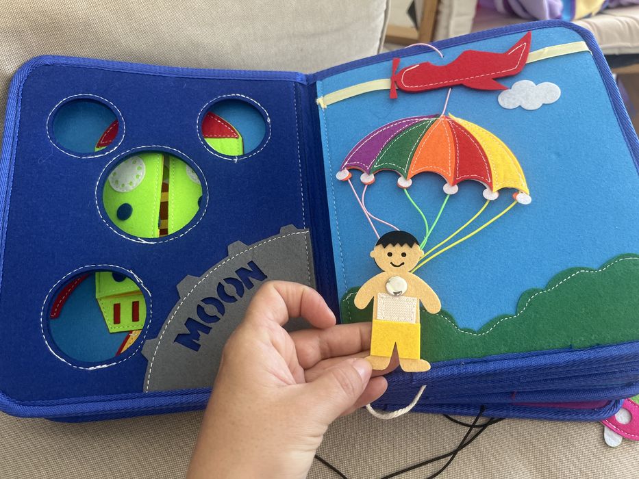 Монтесори, тиха книга, My space book/