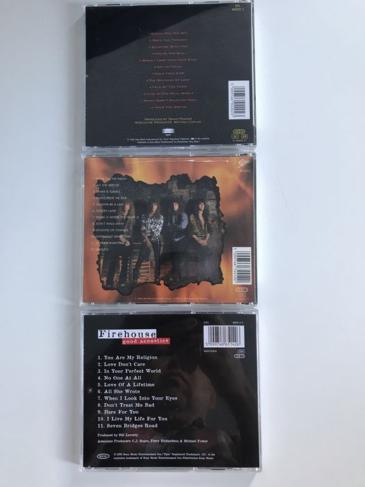 Vand cd audio, originale, hard rock, Firehouse