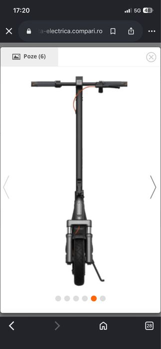 trotinetă electrică xiaomi electric scooter 6