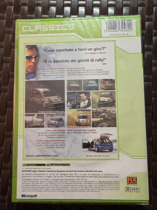 Joc sigilat Xbox Classics Colin McRae Rally 3