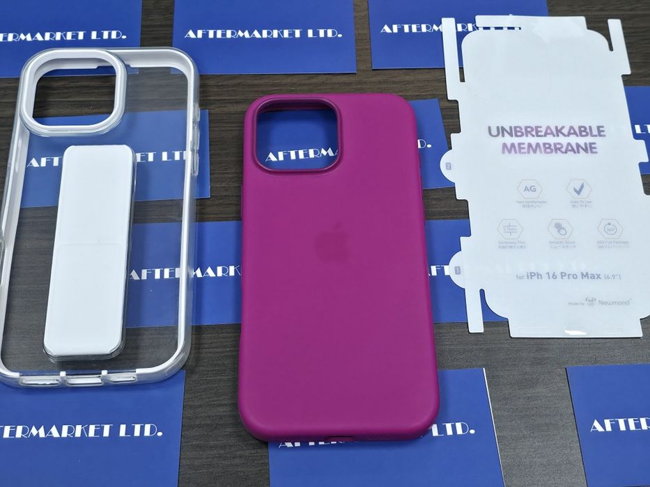 2 бр. кейс за iPhone 16 Pro max с протектор