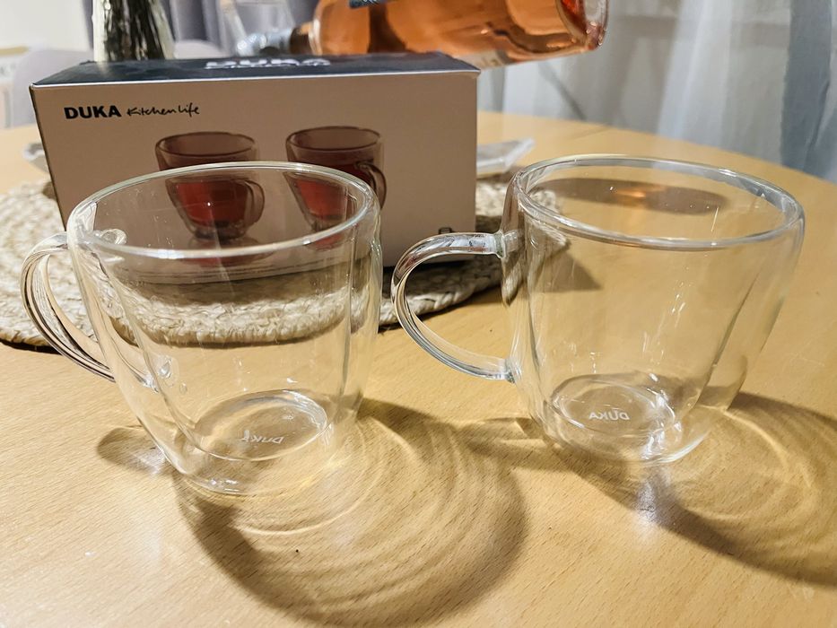 Чаши DUKA с двойни стени
