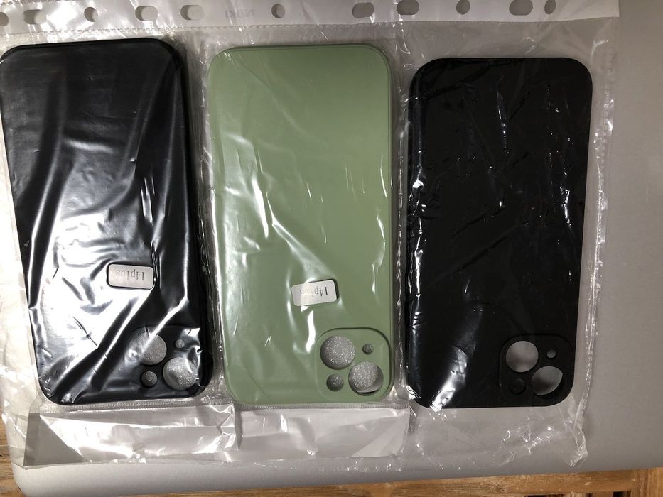 Telefon Iphone 14 PLUS - huse noi - Huse Liquid Soft Silicon Colorate