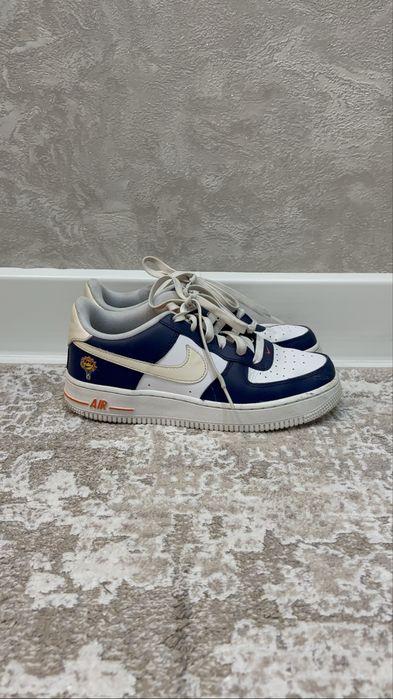 Nike Air Forse 1,сине белые
