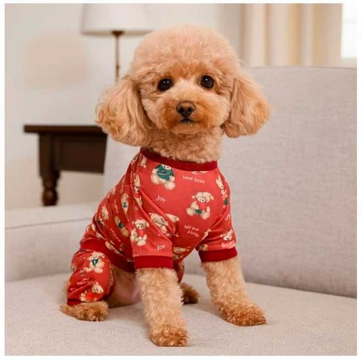 Кучешка коледна дрешка