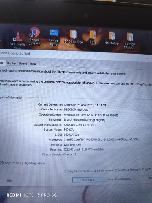 Asus desktop i 7 touchscreen