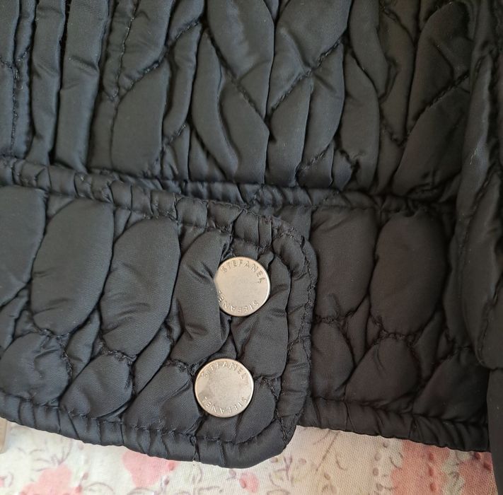 Stefanel черно яке  M