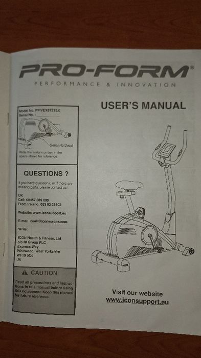 Bicicletă magnetică SlideTouch 6 0 de la Proform