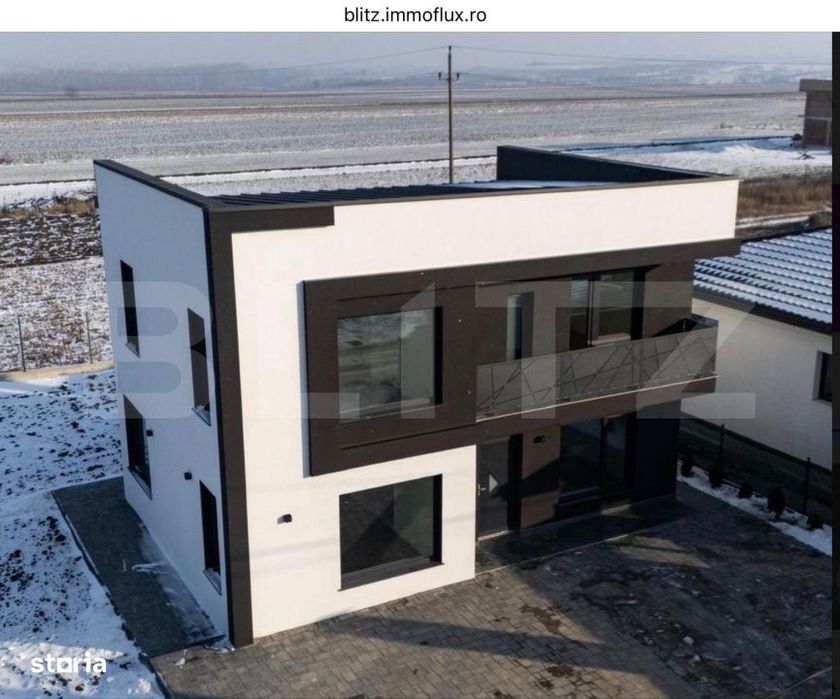 Casa moderna, finisaje premium, teren 7.8 ari, Ipotesti