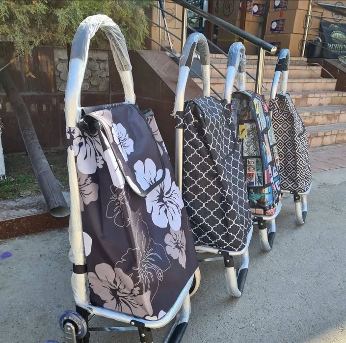 3 oyoqlik sumka arava