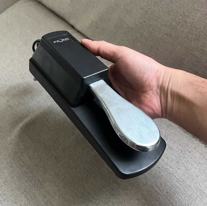 Pedală sustain Fzone SP-2 pentru pian/keyboard, universală funcțională