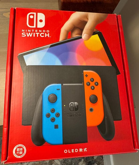 Продам Nintendo Switch OLED + игра Zelda