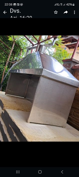 Hotă din tabla de inox sau Tabla zincata pe comanda