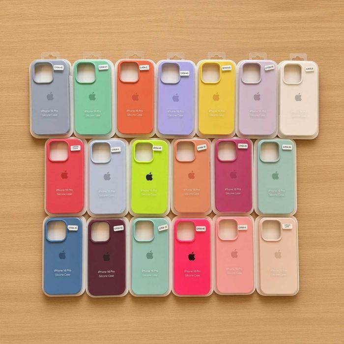 Apple Case Силиконов Кейс за iPhone 17 Pro Max 17 Air 16 Pro Max 15 Pro Max 14 Pro Max 13 Pro Max
