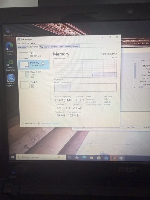 Vand laptop MSI dragon eyes GE 420- 2OC