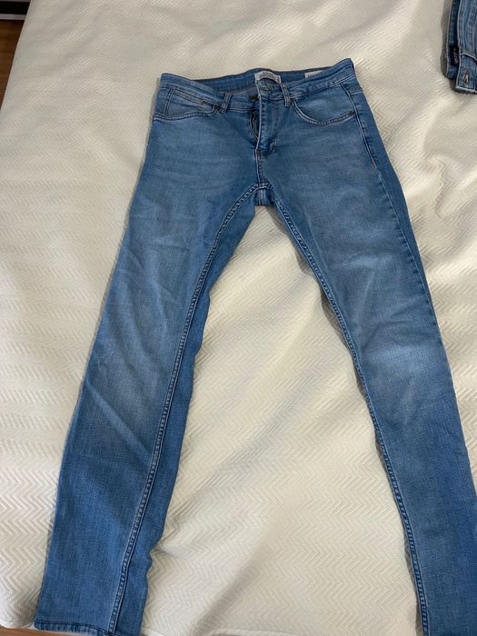 Мъжки дънки Electra Kronos Slim – светлосини, много запазени