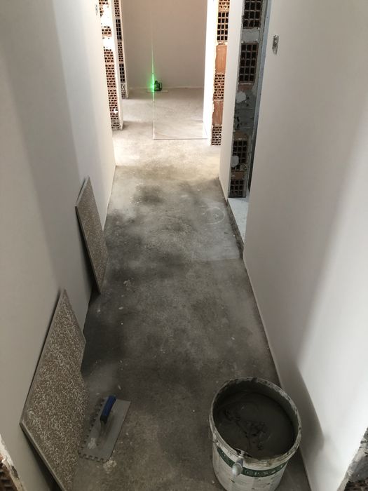 Шпакловка боя фаянс теракод