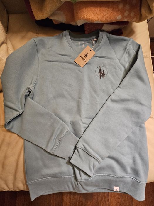 NOU Hanorac Empath unisex Turcoaz, marimi S, M