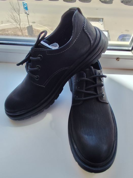 Обувь мужская, полуботинки кожаные