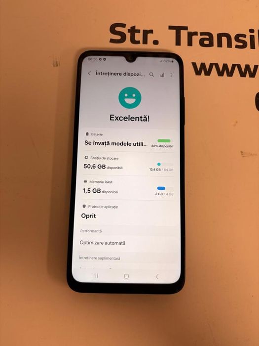 Samsung Galaxy A05s, Dual SIM, 4GB RAM, 64GB, 4G, Black -T-