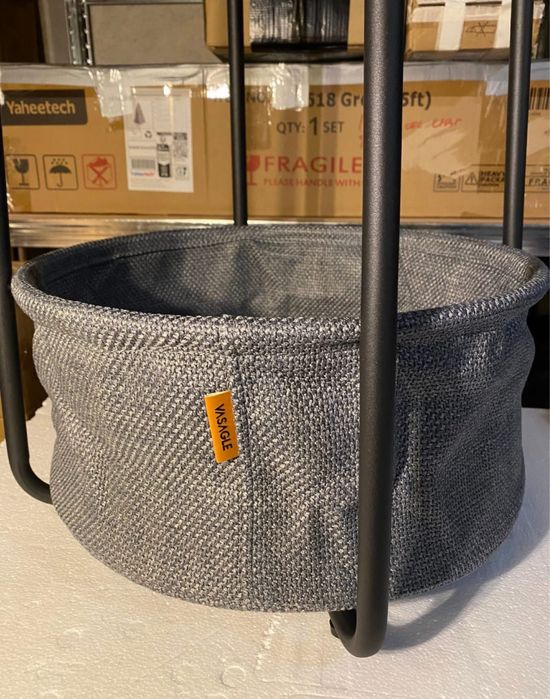 Помощна кръгла масичка VASAGLE