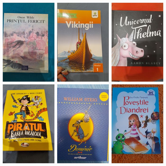 Pachet 10 carti NOi pentru copii 4-8ani