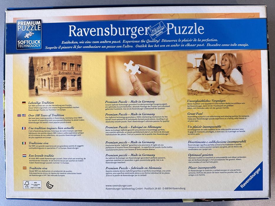 Пъзел Ravensburger Вещиците на Дисни , 1000 части