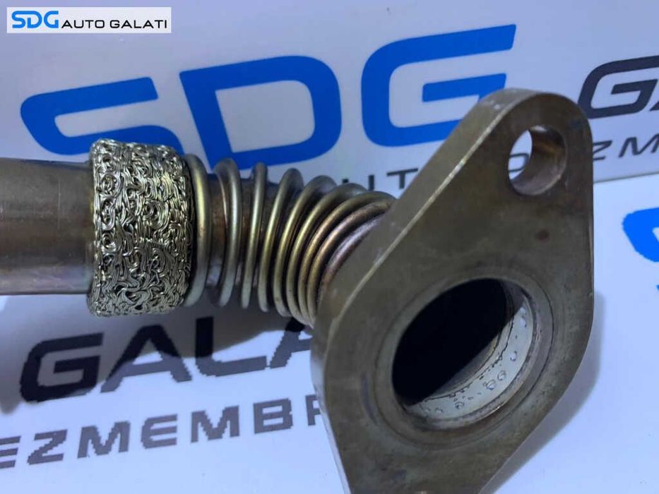 Teava Conducta Racitor Gaze EGR Audi A4 B5 1.9 tdi AJM 1997 - 2001 Cod 028131521AD [i0061]