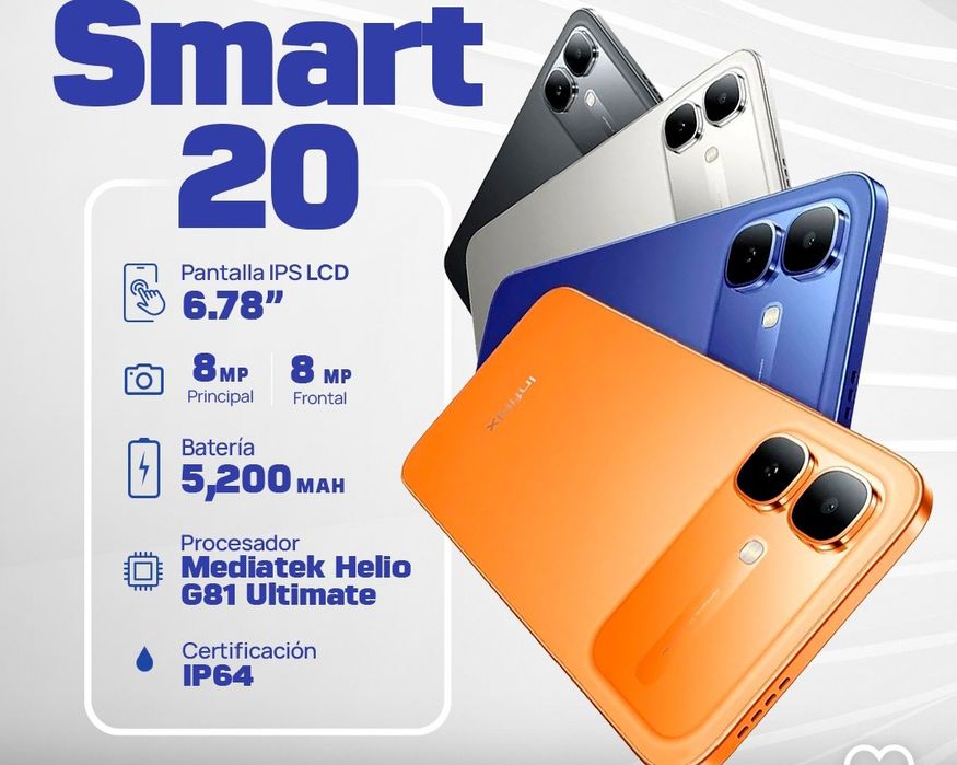Bepul dostavka infinix smart 20