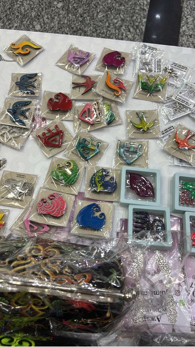 Этно украшение и брош