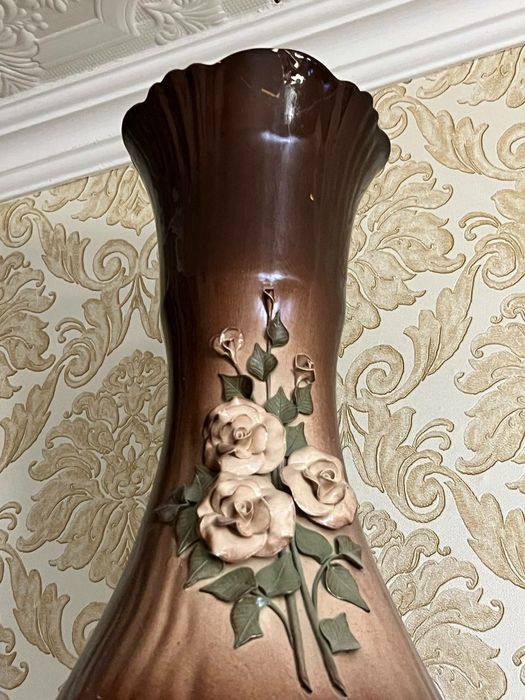 напольная ваза из кисловодского фарфора  СССР