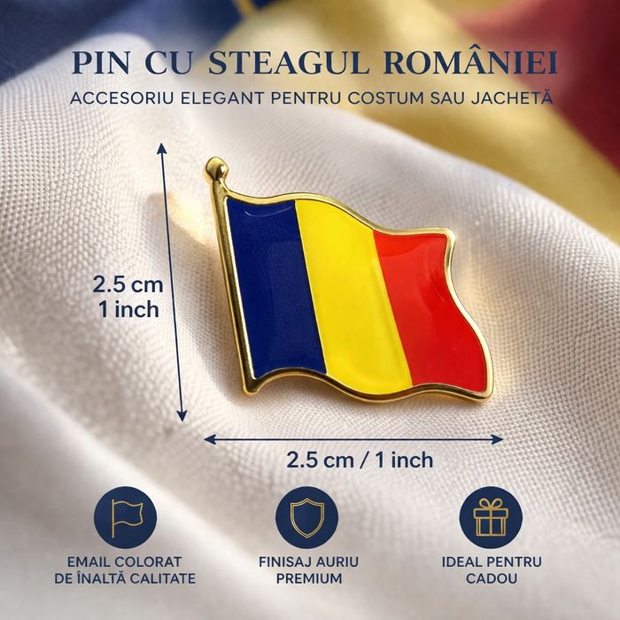Pin sacou Steagul României