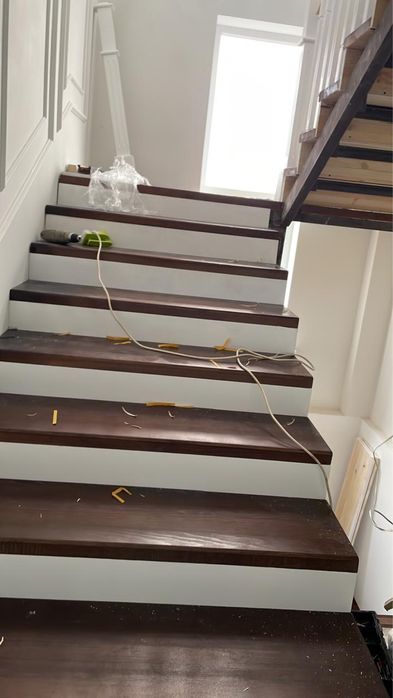 Лестница на заказ . установка