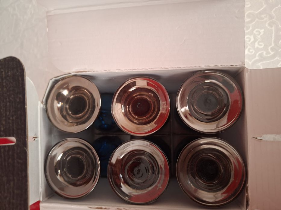 Стаканы цвет аметист