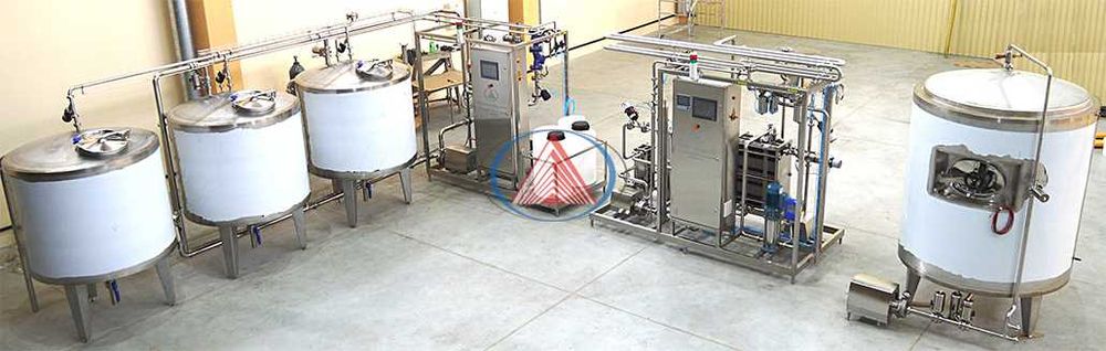 Пастеризатор охладитель от 5000л/ч (Молоко, Сок, Напитки, Мороженое)