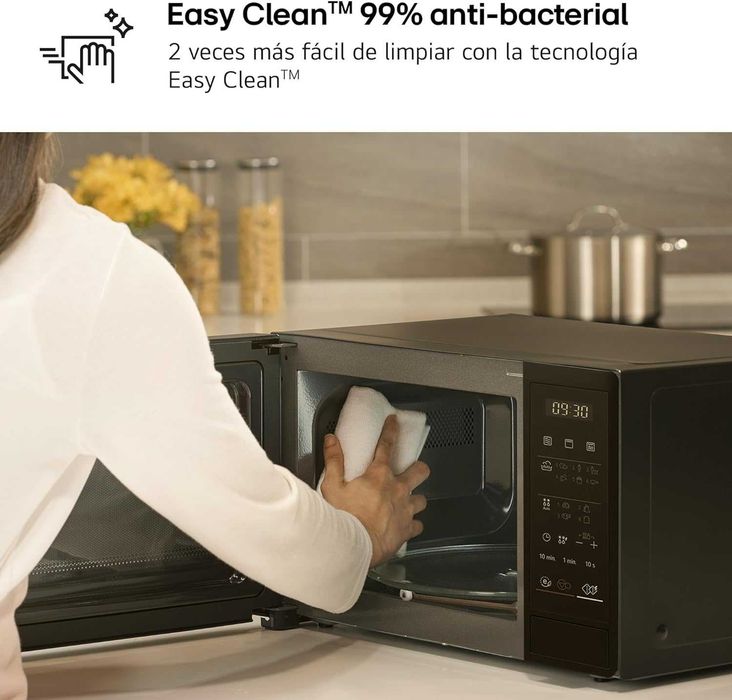 Микровълнова фурна и грил LG MH6042D, 20л 600W Easy-Clean, LED дисплей