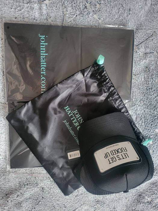 Sapca Originala JOHN HATTER & CO Premium Alum Let's get fucked up