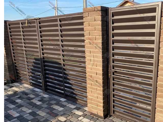 Забор жалюзи от производителя