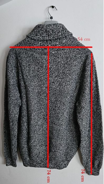 PULOVER guler V-Neck ca nou! XXL